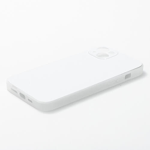 Custodia in gomma trasparente per iPhone 14 Plus per sublimazione