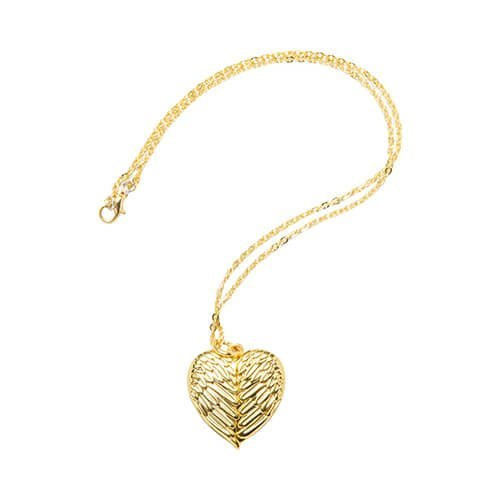 Collana Heart Angel Wings per sublimazione - oro