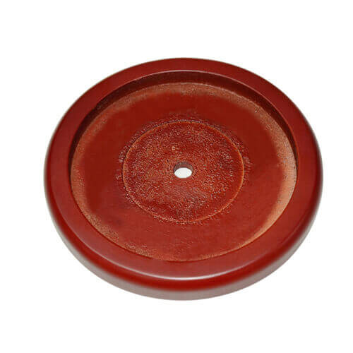 Supporto in legno per sottobicchiere in ceramica