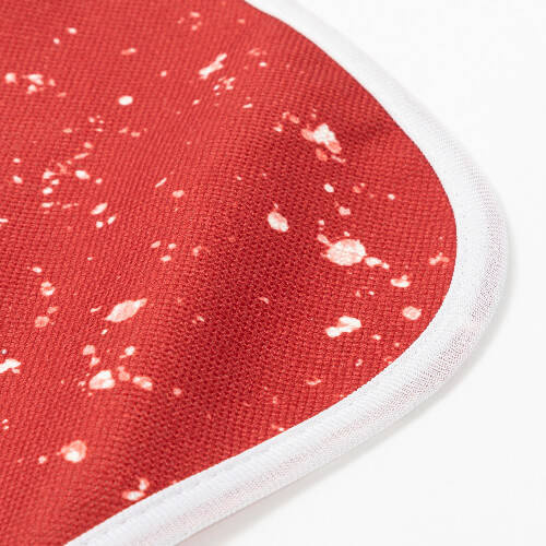 Grembiule in lino Bleached Starry Red per sublimazione