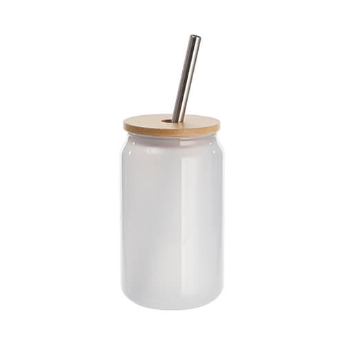 Un bicchiere da 400 ml che cambia colore se esposto al freddo per sublimazione - verde