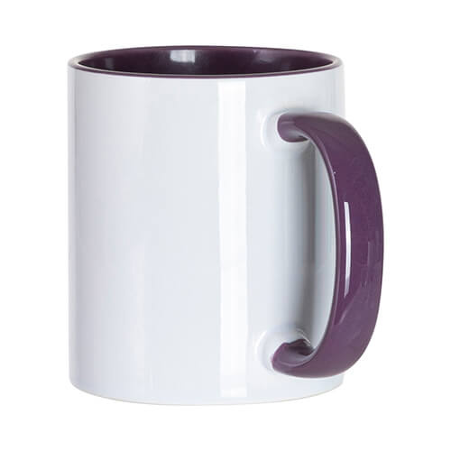 Tazza FUNNY viola per sublimazione