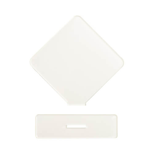 Cornice in acrilico QR Code per sublimazione - rombo