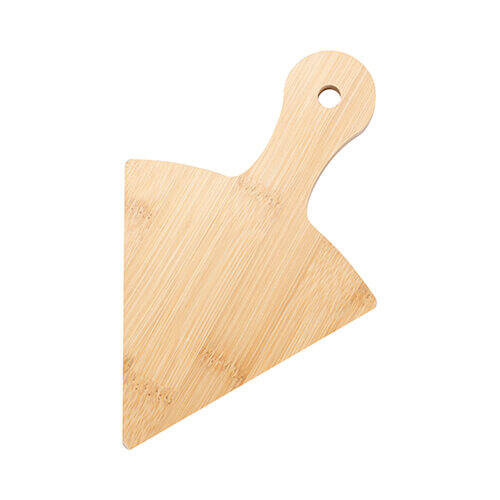 Tagliere per pizza in bambù per sublimazione - triangolo
