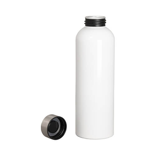 Bottiglia da 700 ml in alluminio con tappo argentato per sublimazione