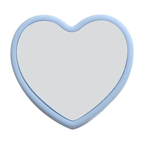 Copri cannuccia in silicone Ø 0,8/1 cm per sublimazione - cuore blu