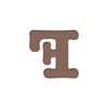 Lettera decorativa da MDF per sublimazione 10 cm F