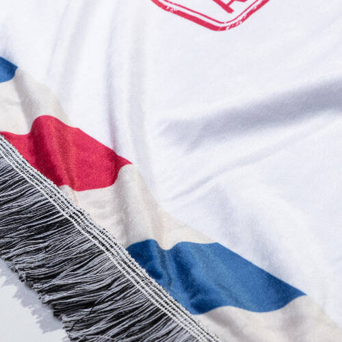 Coperta in peluche 150 x 100 cm con motivo a busta per sublimazione