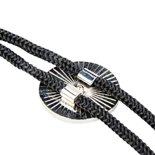 Cravatta tipo bolo con cerchio - Stampa sublimatica a trasferimento termico