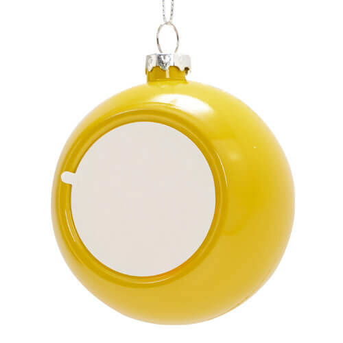 Guaina per albero di Natale Ø 7,8 cm per sublimazione - giallo lucido