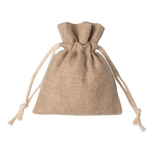Sacco di juta 12 x 17 cm per sublimazione