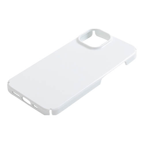 Custodia bianca lucida 3D per iPhone 14 per sublimazione