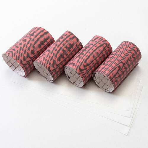 Foglio trasferibile Xmas Plaid 2 30,5 x 11,4 cm - 4 pz.