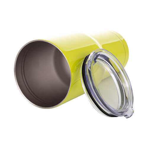 Borraccia termica 850 ml Stampa Sublimatica - giallo limone