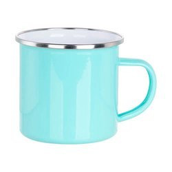 Tazza in metallo 360 ml per sublimazione - menta