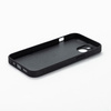 Custodia per sublimazione in gomma nera per iPhone 14