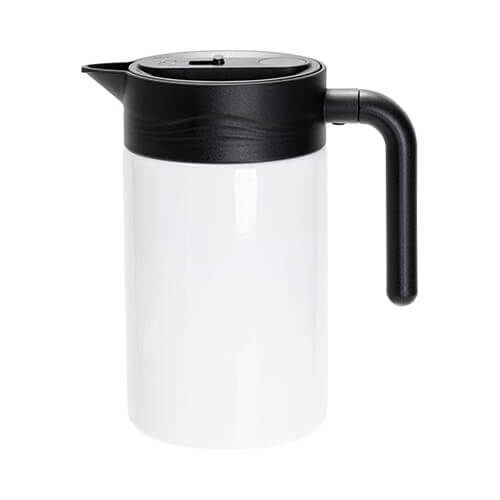 Caraffa termica per caffè in acciaio inox da 1200 ml per sublimazione - bianco