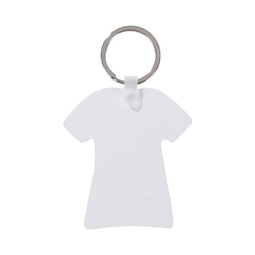 Portachiavi in alluminio per sublimazione - t-shirt