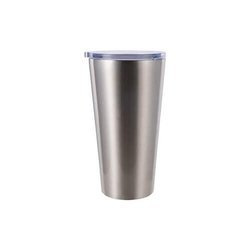 Borraccia termica 480 ml in acciaio Stampa Sublimatica - argento