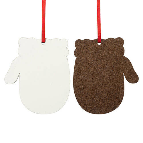 Pendente in MDF su un lato per sublimazione - guanto