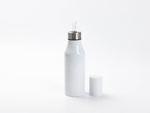 Dispenser per olio in acciaio inossidabile da 750 ml per sublimazione - bianco