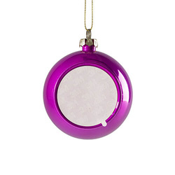 Guaina per albero di Natale in plastica glitterata ∅ 8 per sublimazione - rosa scuro