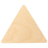 Portafoto triangolare in compensato per sublimazione - 12,7 x 15,2 cm