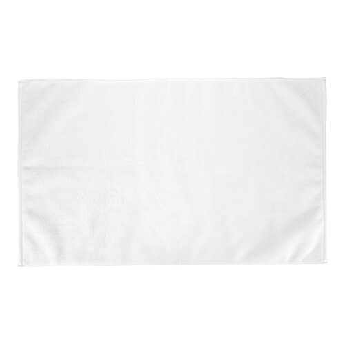 Asciugamano per il viso 34 x 84 cm per sublimazione - bianco
