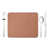 Pad in pelle 23 x 19 cm per sublimazione - Marrone