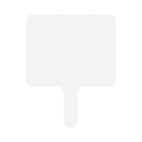 Lavagna cancellabile a secco per sublimazione - 25,4 x 20 cm