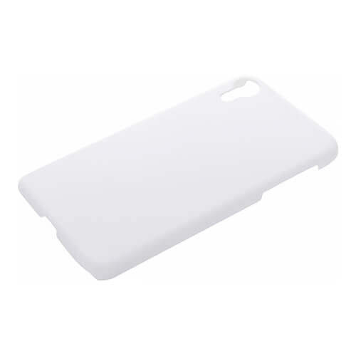 Custodia 3D iPhone XR bianco opaco Sublimazione trasferimento termico