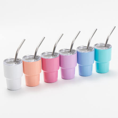 6 bicchierini per sublimazione - colori misti