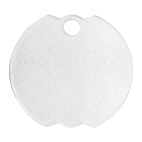 Targhetta in acrilico per tazza da 1200 ml con glitter a sublimazione - pece