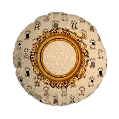 Federa in tela Ø 60 cm per sublimazione - Cat