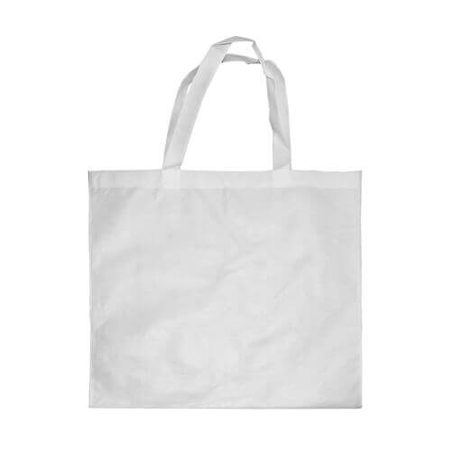 Borsa Promozionale Bianca 40 x 40 cm Sublimazione Trasferimento termico