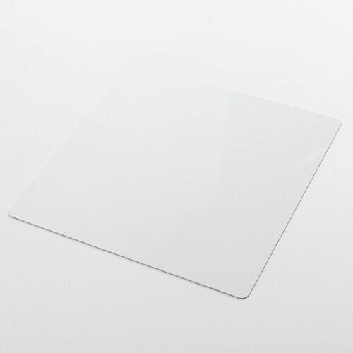 Piastra in alluminio per sublimazione 20 x 20 x 0,1 cm - 2 pz.