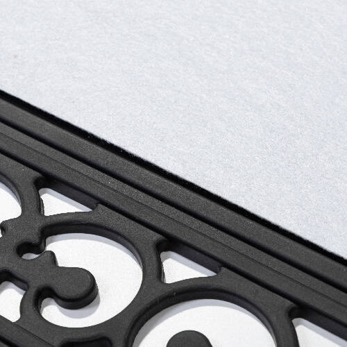 Zerbino rettangolare in PVC e feltro per sublimazione