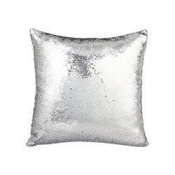 Copricuscino 40 x 40 cm con paillettes per sublimazione – d’argento