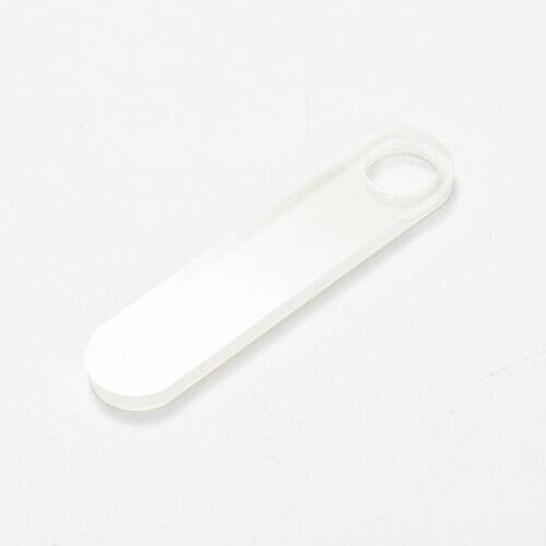 Badge portanome in acrilico 7,2 x 1,6 cm per sublimazione