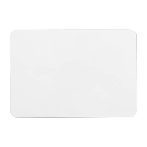 Sottobicchiere in MDF da 18 x 12,5 cm per sublimazione