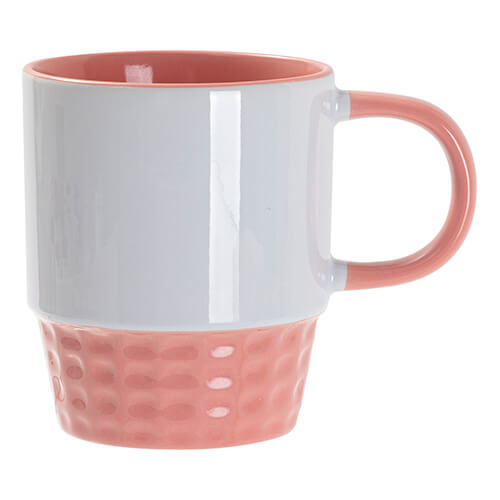Tazza impilabile 300ml per sublimazione - rosa
