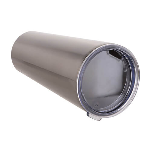 Mug - Bicchiere in acciaio inox da 1000 ml per sublimazione - argento