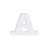 Lettera decorativa da MDF per sublimazione 10 cm A