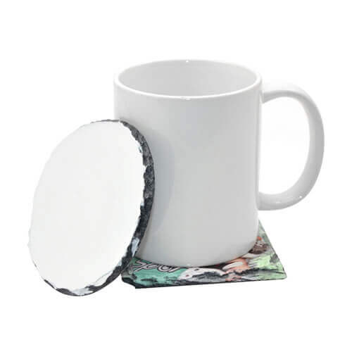 Sottobicchiere tondo di granito Sublimazione Trasferimento termico