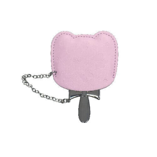 Specchietto rotondo Pink Collection - Stampa sublimatica a trasferimento termico