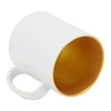 Tazza 300 ml con interno dorato, lucido Sublimazione Termostampa