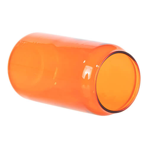 Vetro da 550 ml per sublimazione - arancia