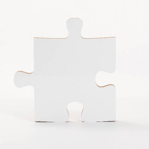 Cornice per foto puzzle in MDF per sublimazione - 17,7 x 22,7 cm