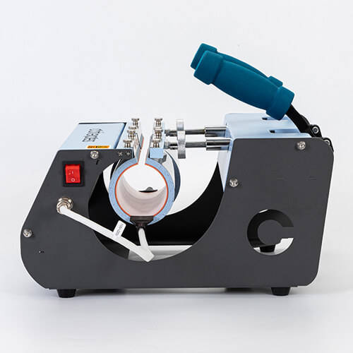 Pressa a due stazioni per tazze e bicchieri - modello 3 in 1