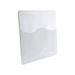Piatto piano quadrato 22,5 x 22,5 cm per la sublimazione